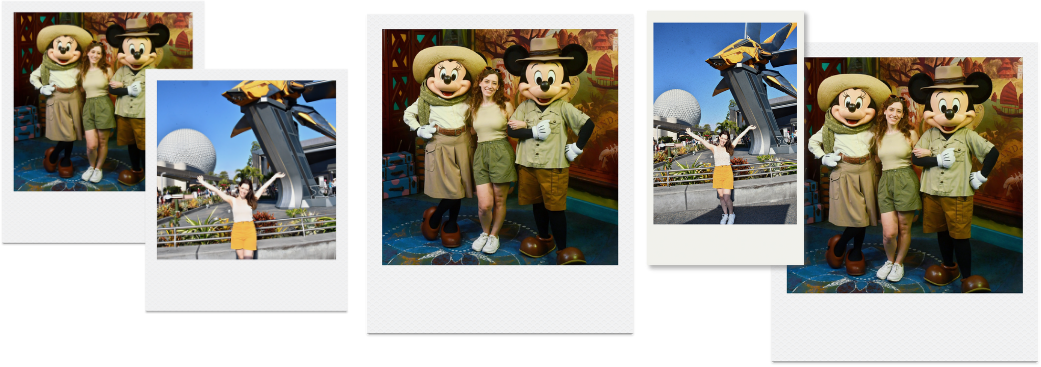 Disney memories polaroid collection