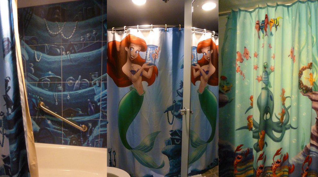 Disney’s Art of Animation Resort Little Mermaid Bathroom Area