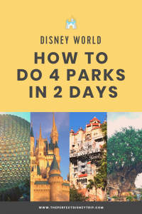 How To Plan 4 Parks in 2 Days with Park Hopper Tickets - The Perfect ...