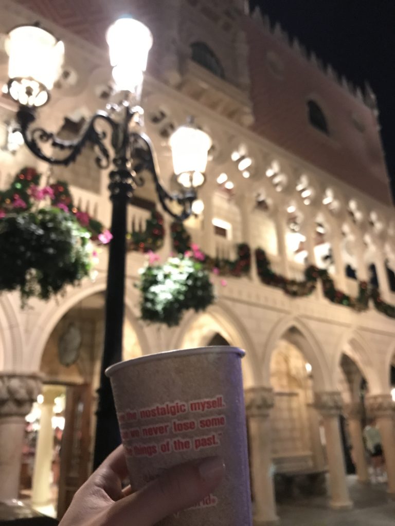 coffee at italy  pavilion epcot