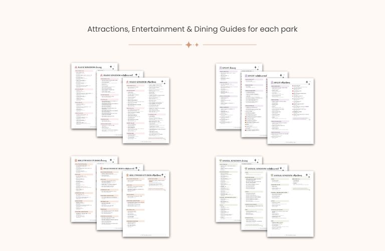 Disney World Parks & Resorts Guides